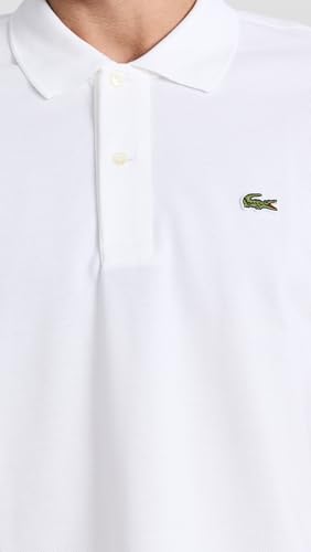 21nvphu6dxl.jpg Lacoste Men's Short Sleeved Ribbed Collar Shirt for Casual Chic Style | Lacoste Men's Short Sleeved Ribbed Collar Sh
