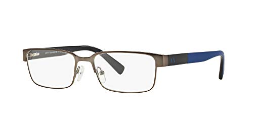 21yxp1k4wsl.jpg Armani Exchange Men's Ax1017 Rectangular Prescription Eyewear Frames for Fashion-conscious Professionals | Armani Ex