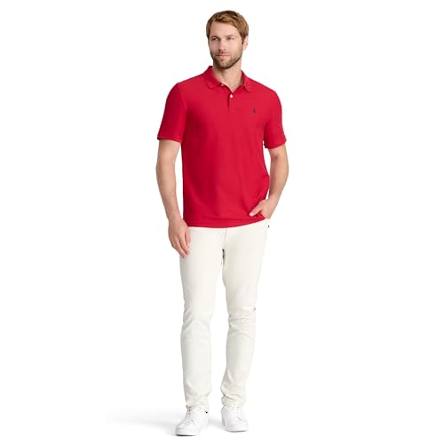 314wmgkq18l.jpg IZOD Men's Comfortable Performance Short Sleeve Polo Shirt for Golf and Leisure Activities
