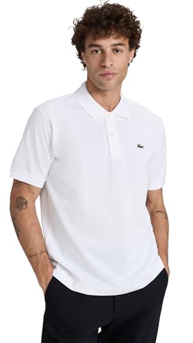 315f5bhzall.jpg Lacoste Men's Short Sleeved Ribbed Collar Shirt for Casual Chic Style | Lacoste Men's Short Sleeved Ribbed Collar Sh