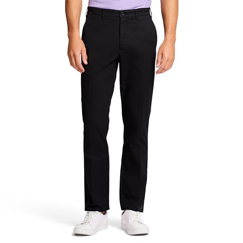 317wd5exyhl 1.jpg IZOD Men's Stretch Flat Front Chino Pant for Comfort and Style during Work and Leisure