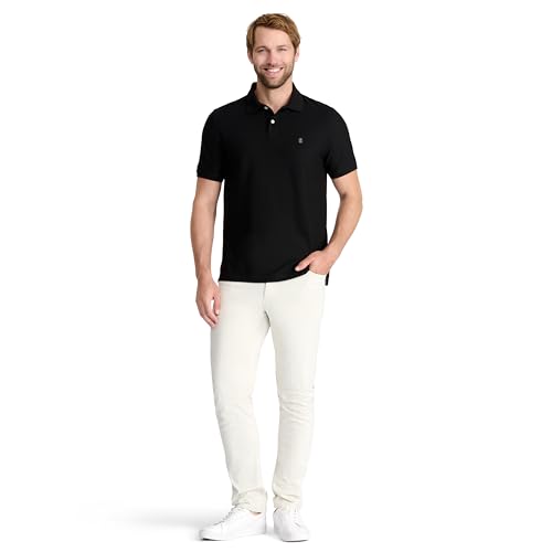 319zetqdztl 1.jpg IZOD Men's Comfortable Performance Short Sleeve Polo Shirt for Summer Soccer Gamesinions