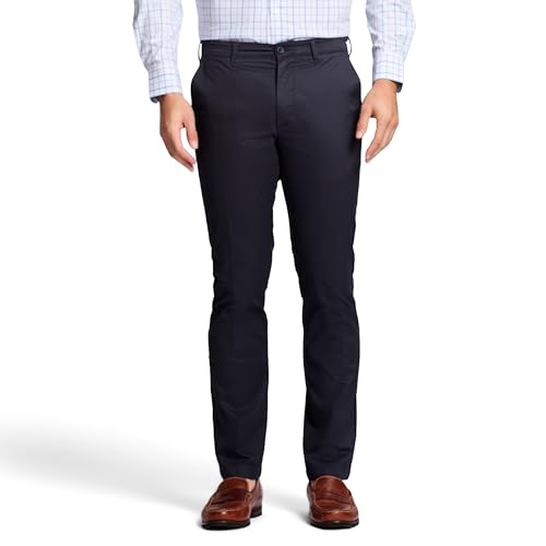 31ehzbbnqsl 3.jpg IZOD Men's Performance Stretch Straight Fit Flat Front Chino Pant for Comfortable Everyday Wear |IZOD Men's Performan