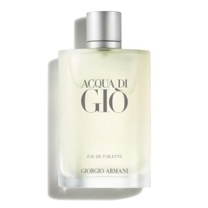 Armani Beauty Acqua di Giò Men's Eau de Toilette - Long Lasting Fragrance for Men - Bergamot, Jasmine, White Musks, P