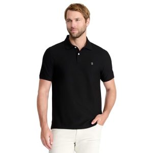 IZOD Men's Performance Short Sleeve Polo Shirt for Fitness Enthusiasts at the Golf Course