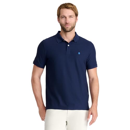 31boft fz l 2.jpg IZOD Men's Performance Short Sleeve Polo Shirt for Casual Wear Comfort and Style