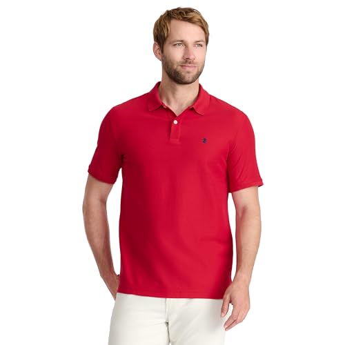 31ianpccw2l.jpg IZOD Men's Comfortable Performance Short Sleeve Polo Shirt for Golf and Leisure Activities