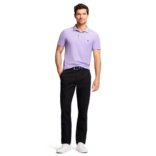 31neq7xwrnl 1.jpg IZOD Men's Stretch Flat Front Chino Pant for Comfort and Style during Work and Leisure