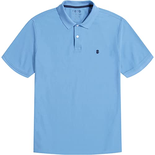 31vy21uumgl.jpg IZOD Men's Comfortable Performance Short Sleeve Polo Shirt for Sports and Work IZOD Men's Breathable Performance Short S