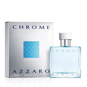 Azzaro Chrome Eau de Toilette for Men - Fresh Citrus Woody Fragrance - Daily Wear - Luxury Perfume