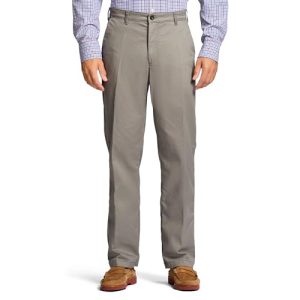 IZOD Men's Comfortable Stretch Chino Pant for Casual Wear