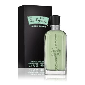 Lucky Brand Lucky You Cologne Spray for Men, Fresh Fragrance Day and Night Bamboo Stem Notes |4 Fl Oz | Lucky Brand
