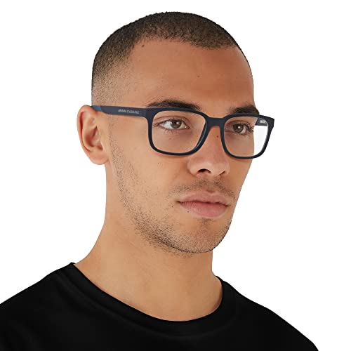 41bnyllhgwl 1.jpg Armani Exchange Men's Square Prescription Eyewear Frames for Business Professionals | Armani Exchange Men's Ax3029 S
