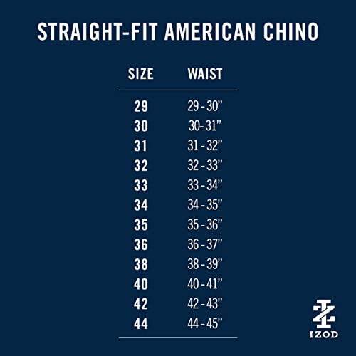 41stufojl9l.jpg IZOD Men's Comfortable American Chino Flat-Front Straight-fit Pants for Casual Wear |IZOD Men's Stylish American Chin