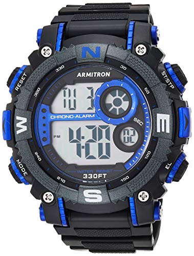 51irojxkcel.jpg Armitron Sport Men's Digital Chronograph Watch - Durable Resin Strap for Outdoor Enthusiasts | Armitron Sport Men's
