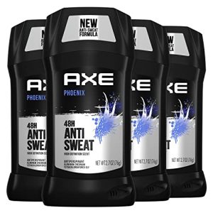 Home AXE Phoenix Antiperspirant Deodorant for Men 4PK 48H Freshness | Crushed Mint & Rosemary | Long Lasting Sweat & Odor Pro