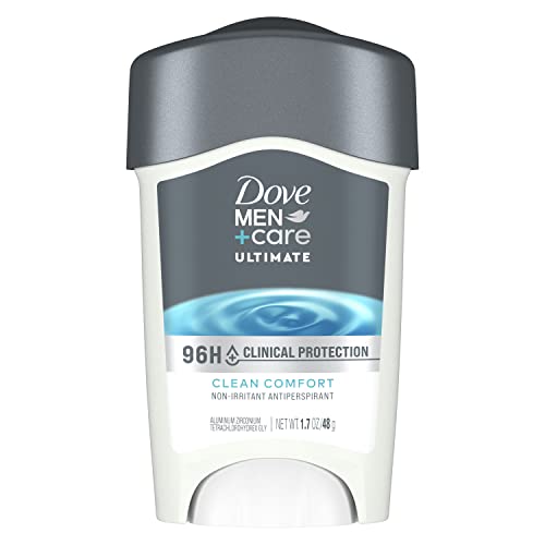 61eqncrjaql.jpg Dove Men + Care Clinical Protection Antiperspirant Stick for Men - 96-Hour Sweat and Odor Control | Dove Men + Care